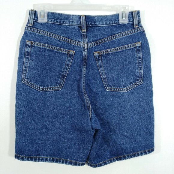 GAP Denim Shorts Womens 8 Classic Short High Waist - Picture 2 of 3